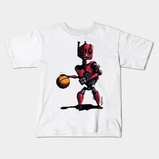 Basketball Bot Kids T-Shirt